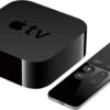 Apple TV 4K HD 32GB Streaming Media Player HDMI with Dolby Digital and Voice search by Asking the Siri Remote, Black, MQD22LL/A-32G