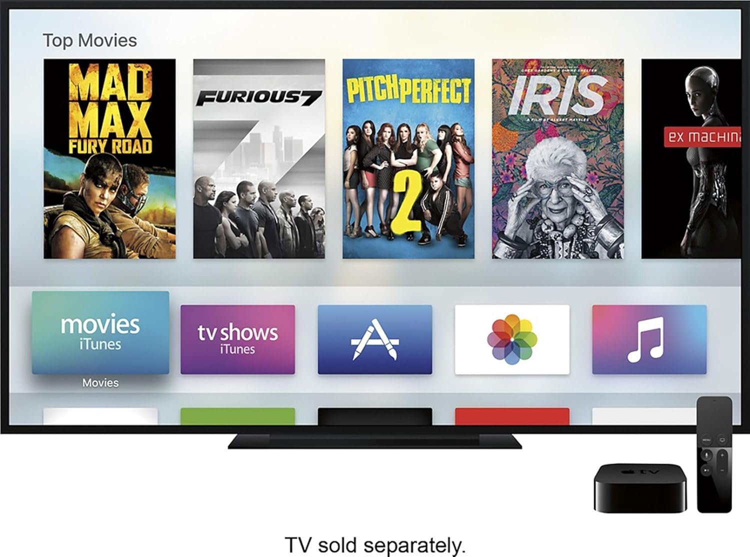 Apple TV 4K HD 32GB Streaming Media Player HDMI with Dolby Digital and Voice search by Asking the Siri Remote, Black, MQD22LL/A-32G - Image 4