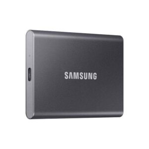 Samsung T7 1TB Up to 1,050MB/s USB 3.2 Gen 2 (10Gbps, Type-C) External Solid State Drive (Portable SSD) Black (MU-PC1T0K)
