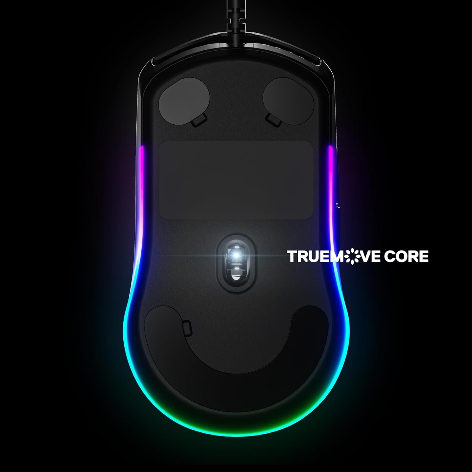 SteelSeries Rival 3 USB Gaming Mouse - 8,500 CPI TrueMove Core Optical Sensor - 6 Programmable Buttons - Split Trigger Buttons - Brilliant Prism RGB Lighting - Image 8