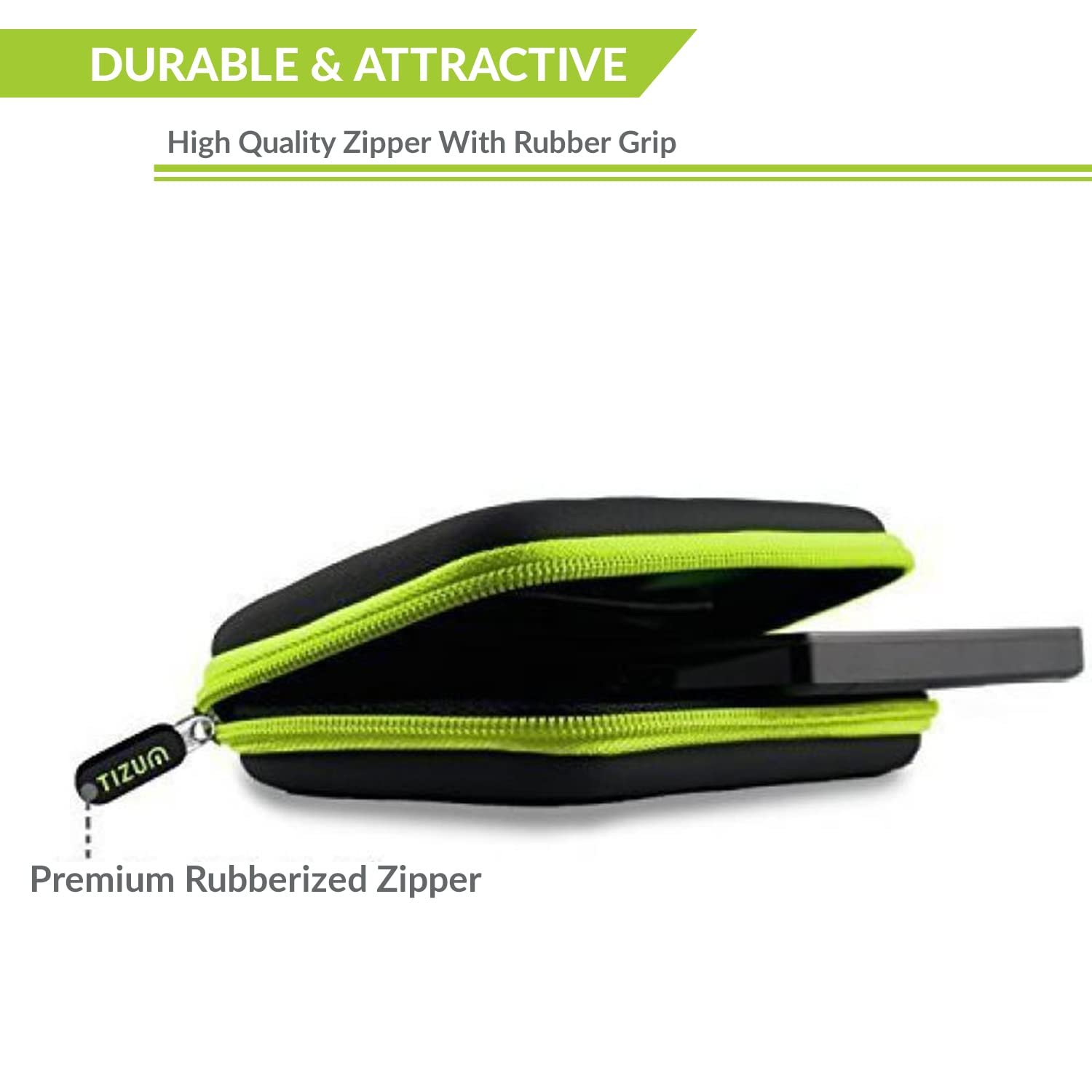 Tizum Carrying Case for USB Flash Drives , Black - Image 3