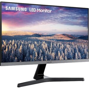 Alternative view of Samsung 27-inch(68.60cm) FHD 1,920 x 1,080 Monitor, IPS, 75 Hz, Bezel Less Design, AMD FreeSync, Flicker Free, HDMI, D-sub, (LS27R354FHWXXL, Dark Blue Gray)