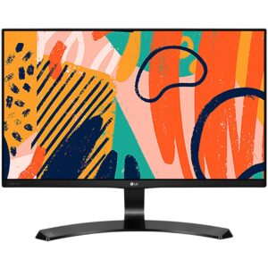 LG 22Mp68Vq 22 Inch (55Cm) Led 1920 X 1080 Pixels IPS Monitor - Full Hd, IPS Panel with Vga, Hdmi, Dvi, Audio Out Ports (Black)