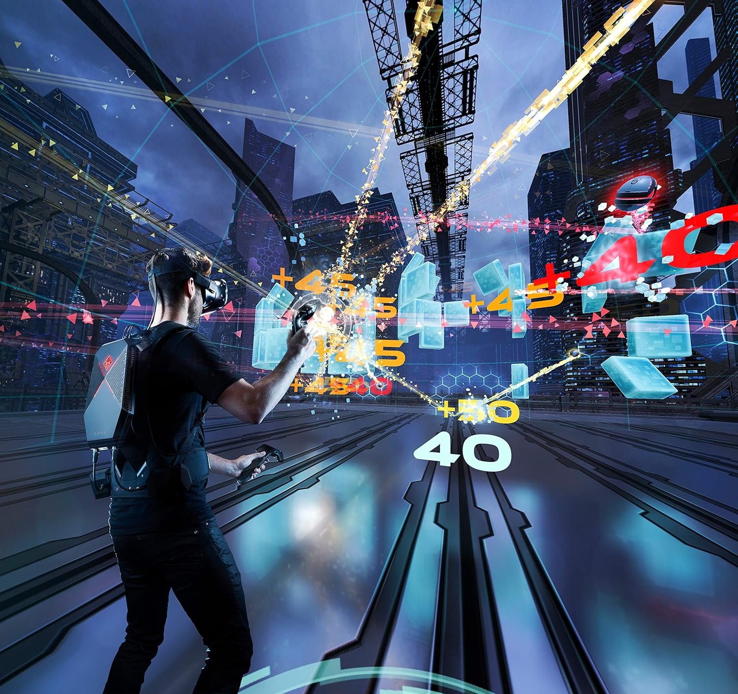 HP OMEN X Compact Desktop VR Backpack (Intel Core i7-7820HK HK Processor/ 16GB DDR4 RAM/ 1TB SSD/NVIDIA GTX 1080 8GB/ Win 10 Home), P1000-013in - Image 6