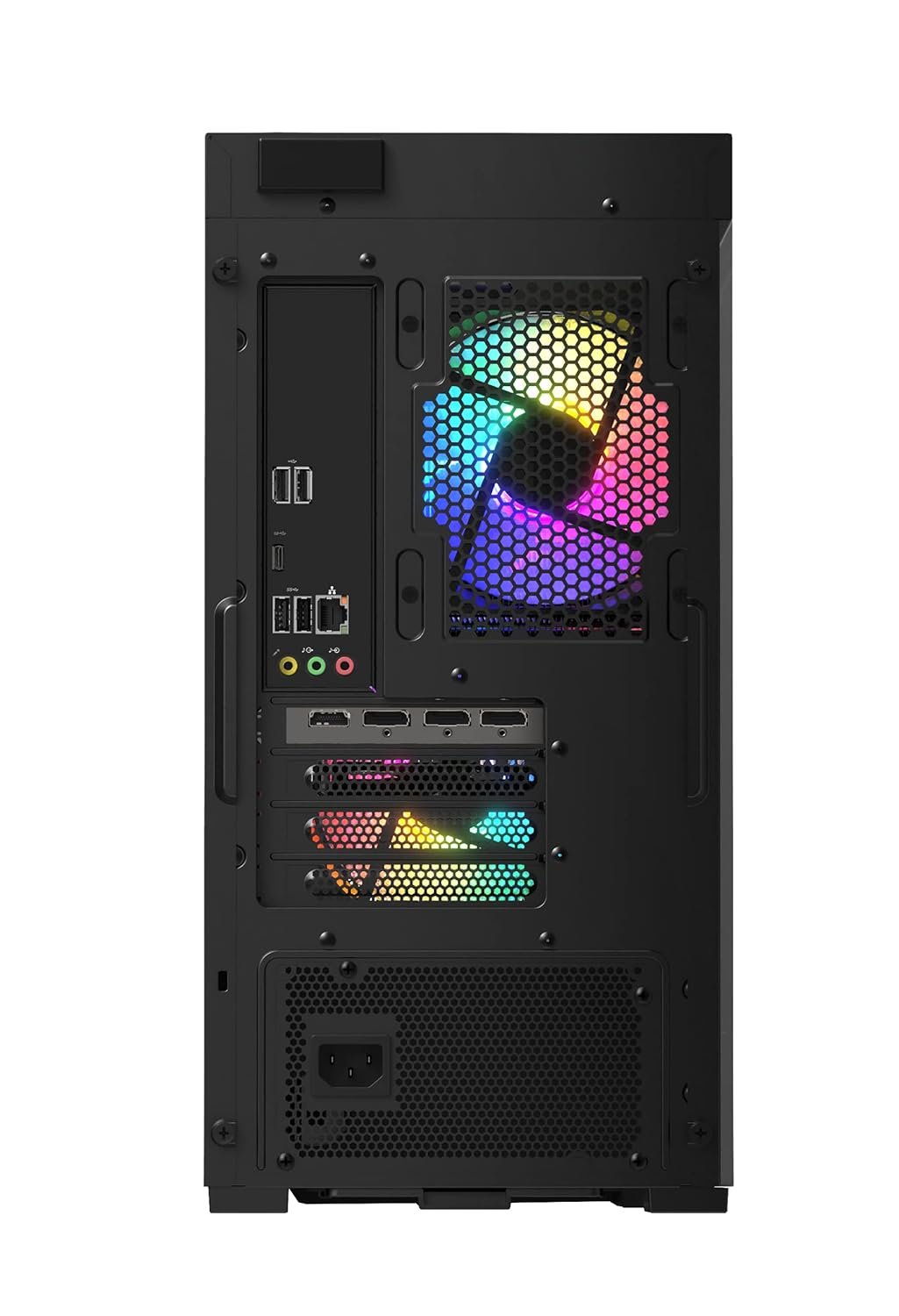Lenovo Legion Tower 5 Gaming Desktop (AMD Ryzen 7 5800/16GB/512GB SSD/2TB HDD/Win11/NVIDIA RTX 3070 8GB GDDR6/Legion ColdFront 2.0 Cooling/ARGB Lighting with 16 Million Colors/Transparent Side Panel) - Image 3