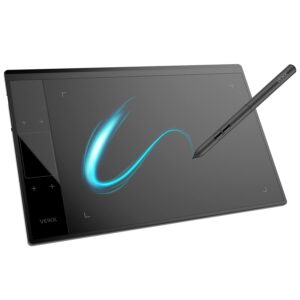 VEIKK A30 Graphic Drawing Tablet, 10 * 6 Inch/25.4 x15.2 cm Pen Tablet with 8192 Levels Passive Pen, Compatible with Windows, Mac,Linux and Android