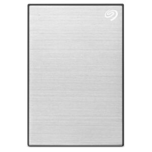 Seagate Backup Plus Slim USB 3.0 for Windows and Mac, 3 yr Data Recovery Services, Portable Hard Drive 2 TB External HDD, 6 Month Mylio Create and Dropbox Plan - Silver (STHN2000401)