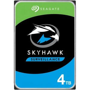 Seagate Skyhawk 4TB Surveillance Internal Hard Drive HDD – 3.5 Inch Security Camera System with Drive Health Management, with 3 yr Rescue Data Recovery Services (ST4000VX013)