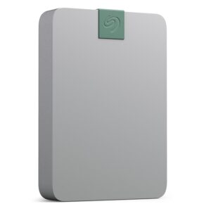 Seagate Ultra Touch HDD 4TB External Hard Drive, USB-C Compatibility with PC, Mac, and Chromebook, 6month Dropbox and Mylio Included, Rescue Services (STMA4000400)