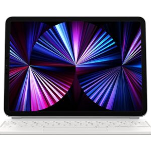 Apple Magic Keyboard for iPad Air 11 inch MJQJ3HN/A Bluetooth Tablet Keyboard (White)