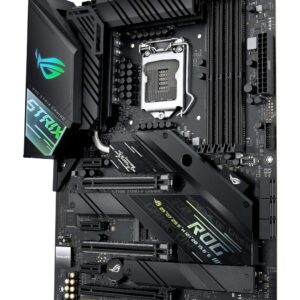 Alternative view of ASUS ROG Strix Intel Z490-F Gaming LGA 1200 ATX DDR4-SDRAM Motherboard