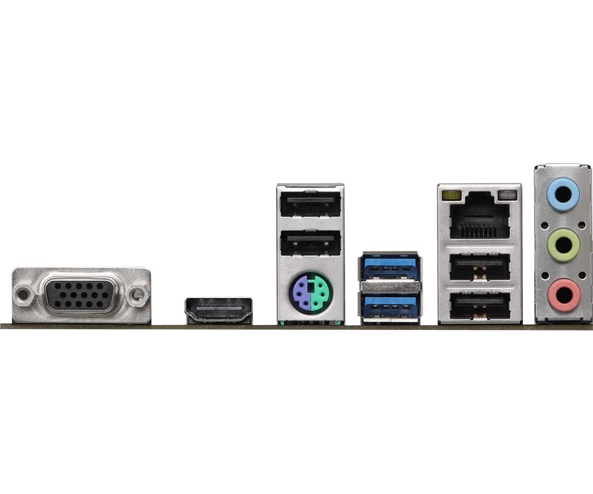 Asrock H610M-HVS/M.2 R2.0 Motherboard, Intel Socket 1700, 12th Gen, Micro ATX, DDR4 3200MHz, 1x PCIe 4.0 x16, 1x PCI-e 3.0 x1, 7.1 Channel Audio, Ultra M.2, USB 3.2 Gen1, Gigabit LAN, HDMI, VGA - Image 4