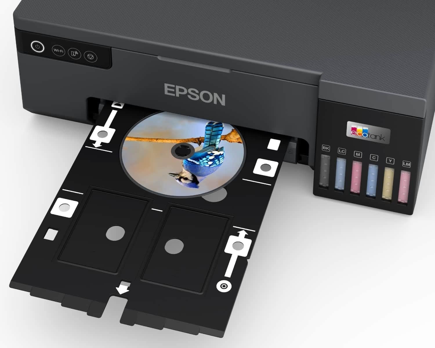 Epson Eco Tank L8050 Wireless Colour Home Inkjet Printers, Multicolor - Image 6