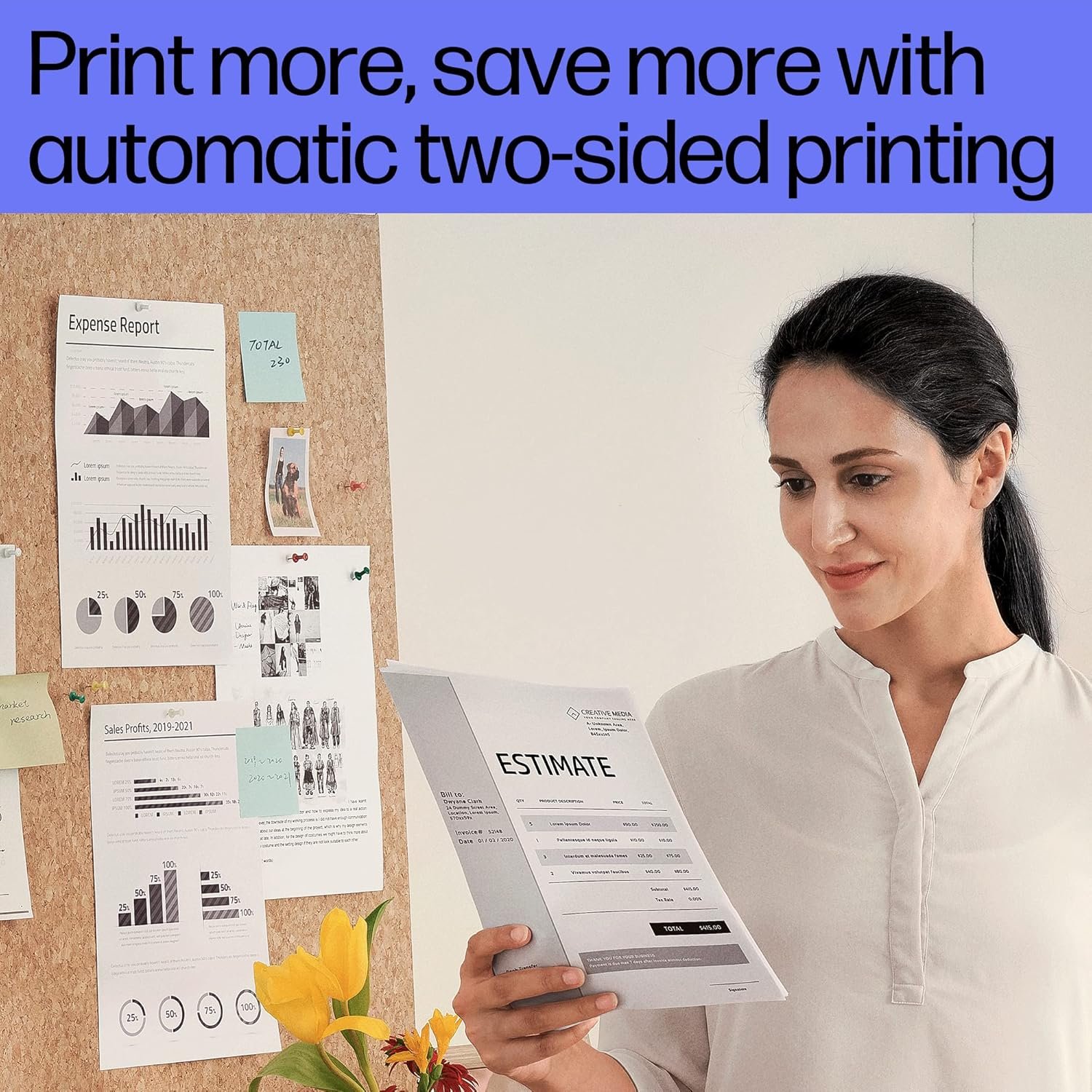 HP Laserjet 3004dw Duplex Printer: Black & White Printer, Self Reset Dual Band WiFi with self heal, Ethernet, Fast Printing Upto 33ppm, Easy and Secure Setup, HP Smart App Enabled - Image 6