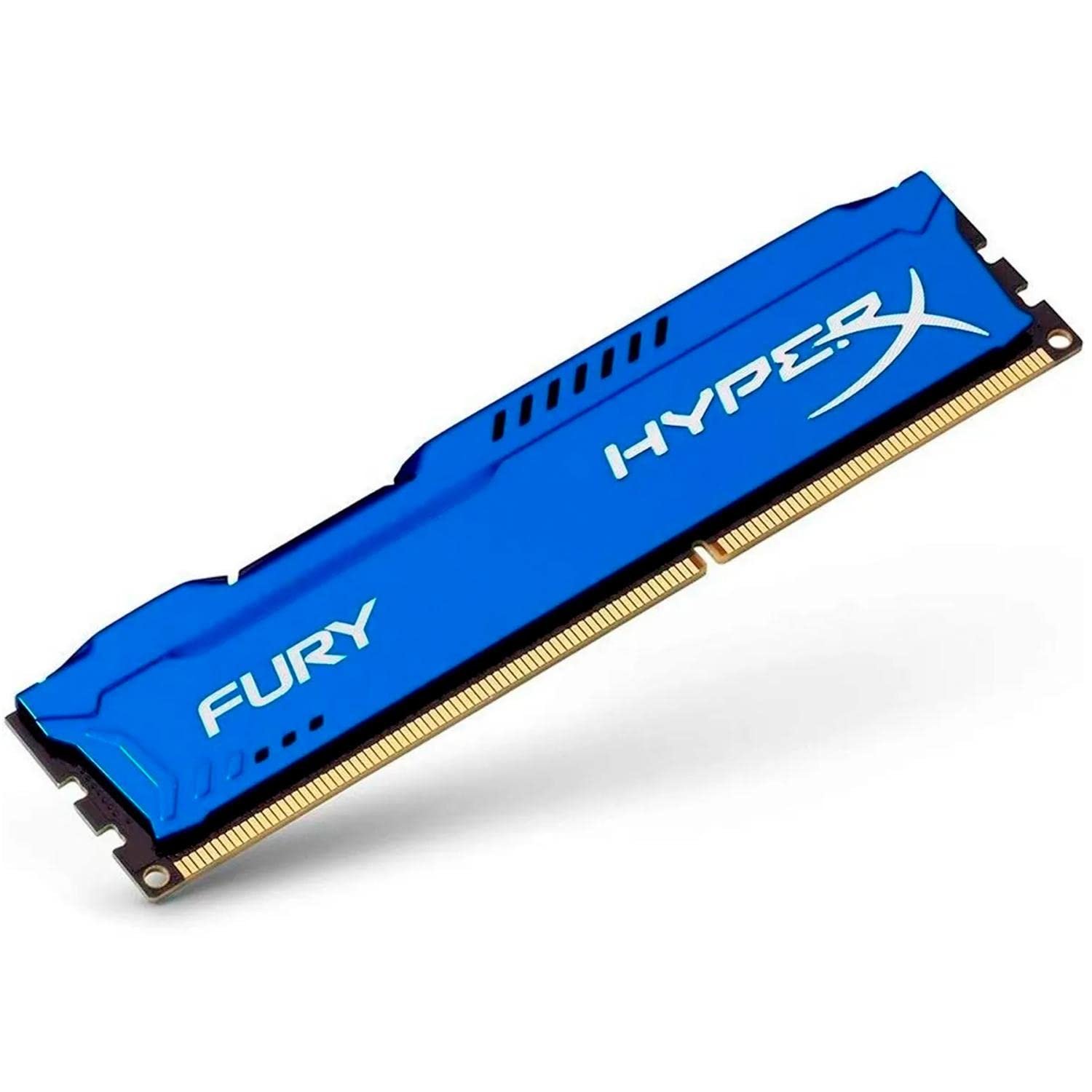 HyperX Fury 4GB 1600MHz DDR3 CL10 DIMM - Blue (HX316C10F/4) - Image 2