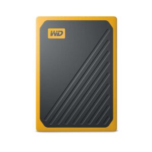 Western Digital WD 500GB My Passport Go SSD Amber Portable External Storage, USB 3.0 - WDBMCG5000AYT-WESN