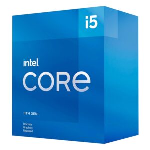 Alternative view of Intel Core i5-11400F Desktop Processor 6, 6 Cores up to 4.4 GHz LGA1200 (500 Series and Select 400 Series Chipset) 65W
