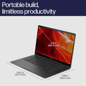 Alternative view of HP Envy x360 AI Laptop, 12th Gen Intel Core i5-1235U, 10-12 Tops, 16GB DDR4, 512GB SSD, 15.6-inch(39.6cm),Touchscreen, FHD,NVIDIA RTX 2050, 5MP IR Camera, B&O (Win11, Office21, Black,1.7 kg) ew0021TX