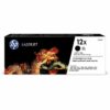 HP 12X High Yield Black Original Laserjet Toner Cartridge