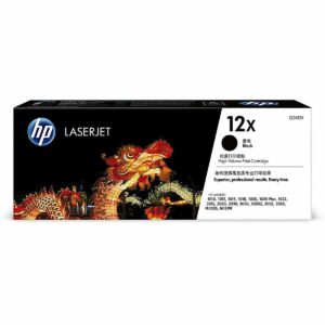 HP 12X High Yield Black Original Laserjet Toner Cartridge