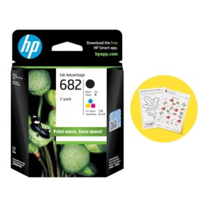 HP 682 Color/Black Combo 2-Pack