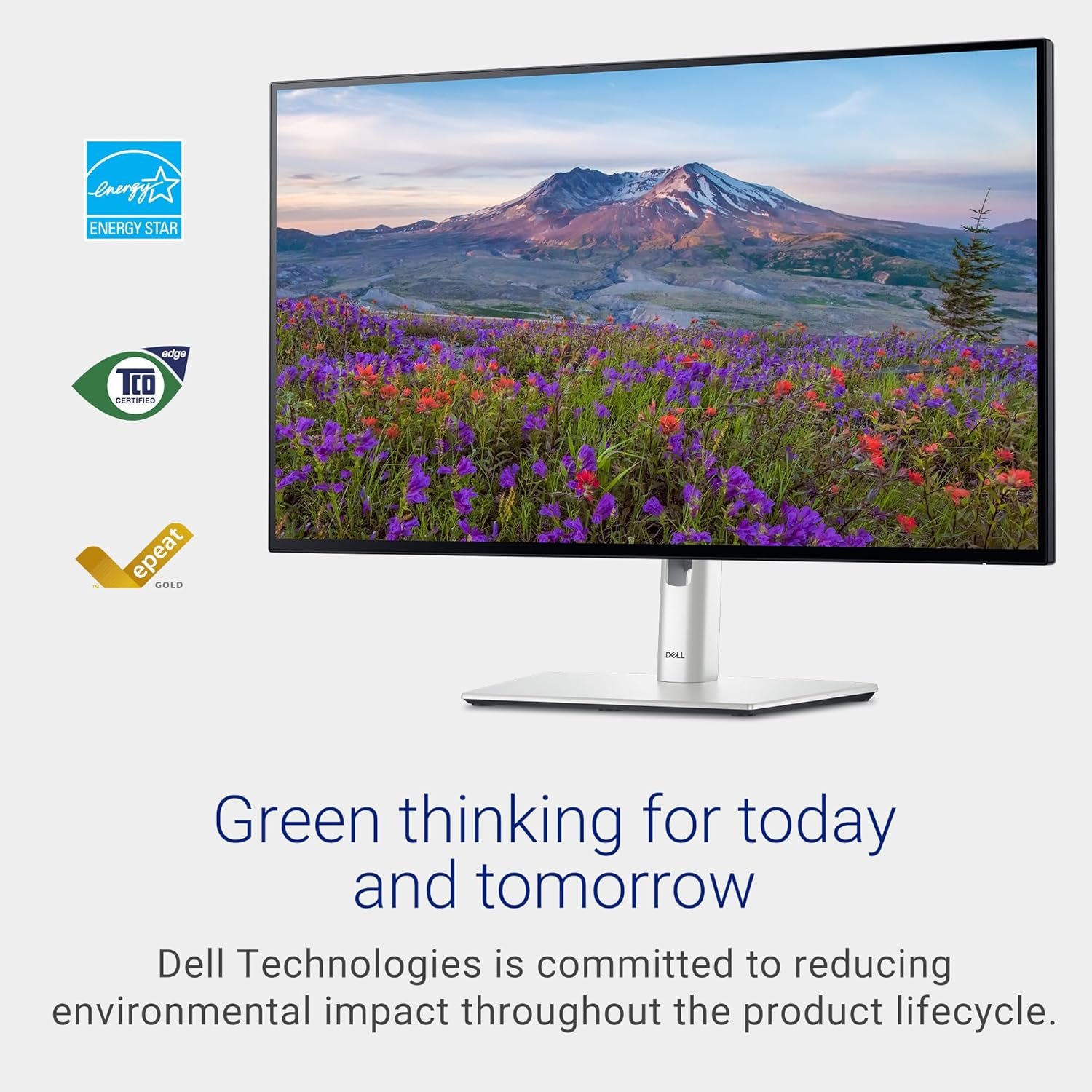 DELL 68.58 cm (27 inch) Quad HD LED Backlit IPS Panel with 2xDisplayPort, 1xHDMI, 2xThunderbolt, 2xUSB-Type C, 4xUSB Type-A, Audio line Out, RJ45, Adjustability-Height, Tilt, Swivel UltraSharp Hub Monitor (U2724DE) (Response Time: 5 ms, 120 Hz Refresh Rate) - Image 7