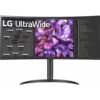 LG 34Wq75C-B 34" Curved Ultrawide Qhd Ips Hdr 10 Built-In-Kvm-Monitor With Usb Type-C & Lan (Rj-45), Black